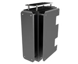 316 Stainless Steel Sunshield kit for 600Hx400Wx200D enclosure - 1.5mm (made to order ) - POA