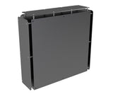 316 Stainless Steel Sunshield kit for 1000Hx1000Wx300D enclosure - 1.5mm (made to order) - POA