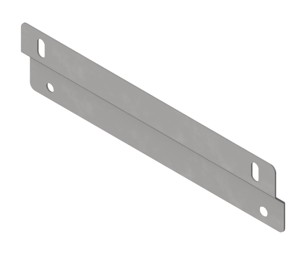 316 Stainless Steel Flange Mounting Kit to fit 1000mm Wide Enclosures - 1.5mm