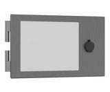 316 Stainless Steel IP4X Protection Cover, to fit 7inch HMI, with viewing window (made to order)