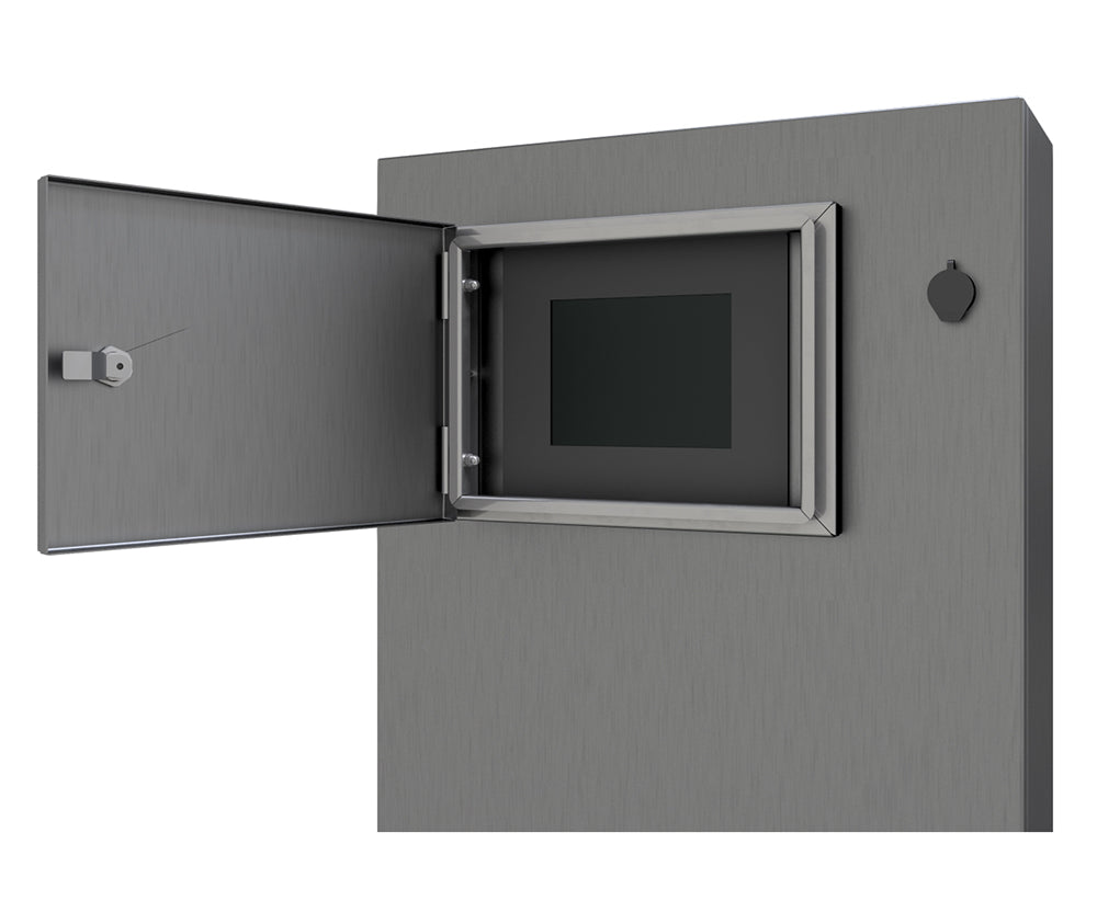 316 Stainless Steel IP66 Protection Cover, to fit 10inch HMI, without window