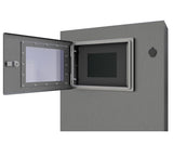 316 Stainless Steel IP66 Protection Cover, to fit 10inch HMI, with viewing window