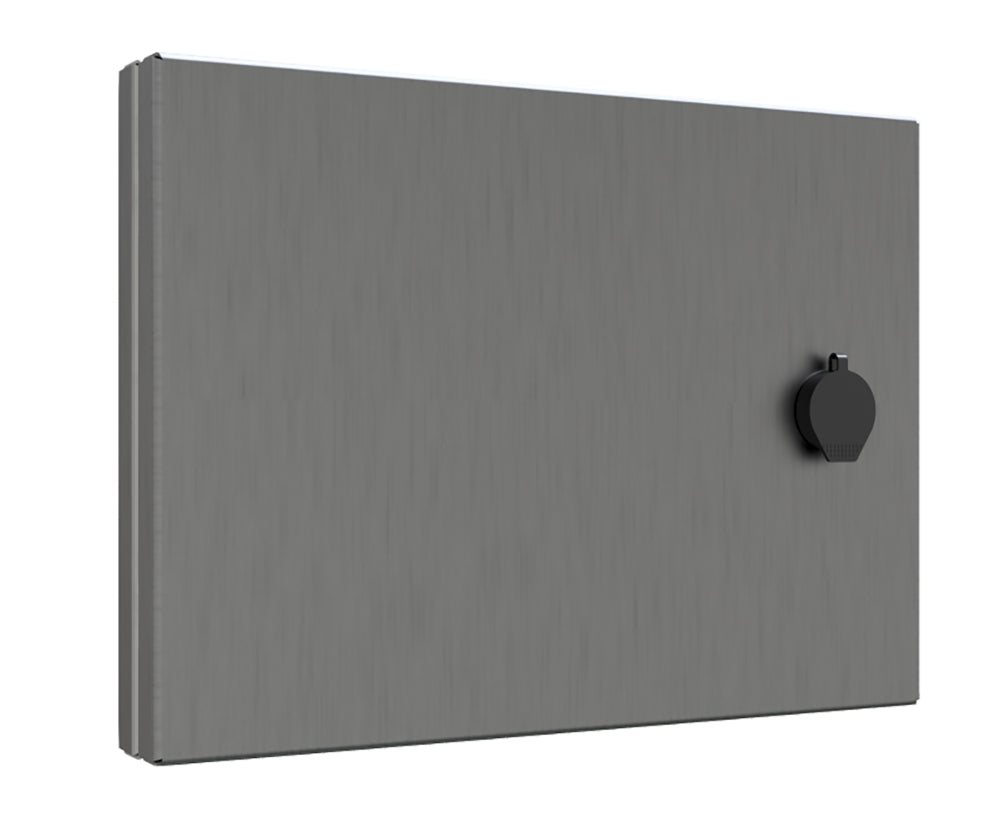 316 Stainless Steel IP66 Protection Cover, to fit 10inch HMI, without window