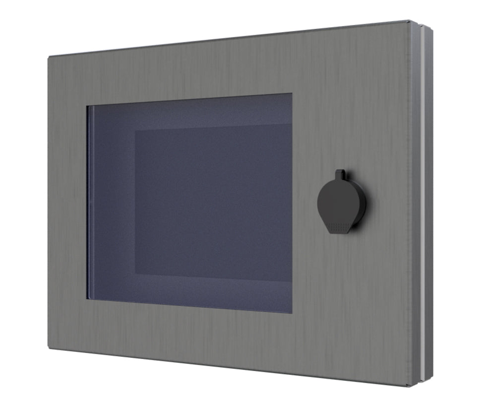 316 Stainless Steel IP66 Protection Cover, to fit 12inch HMI, with viewing window