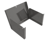 316 Stainless Steel Sunshield Hinged Cover to Fit 170Hx170W HMI - POA