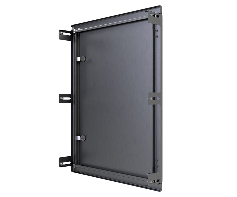 316 1.5mm SS Escutcheon - IP3X, to fit 1000Hx800W enclosure (made to order) - POA