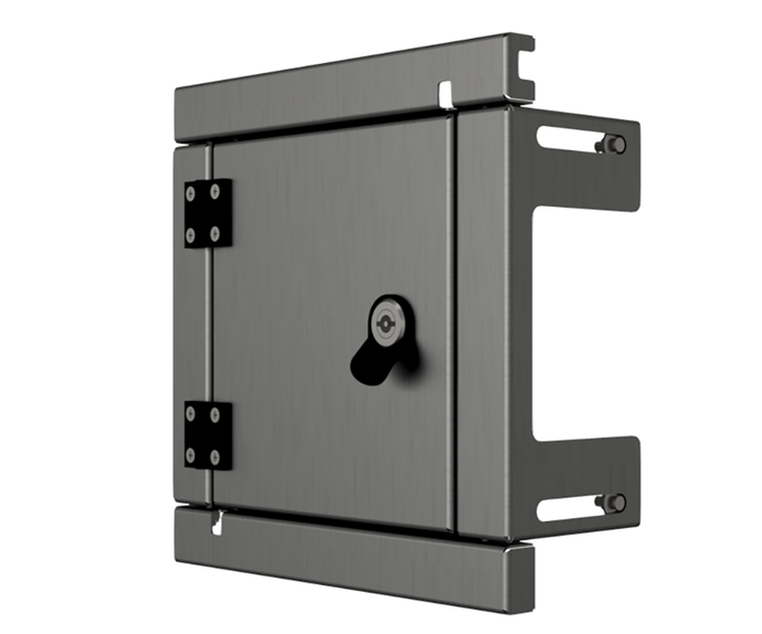 316 1.5mm SS Escutcheon - IP3X, to fit 300Hx300W enclosure (made to order) - POA