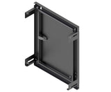 316 1.5mm SS Escutcheon - IP3X, to fit 400Hx300W enclosure (made to order) - POA