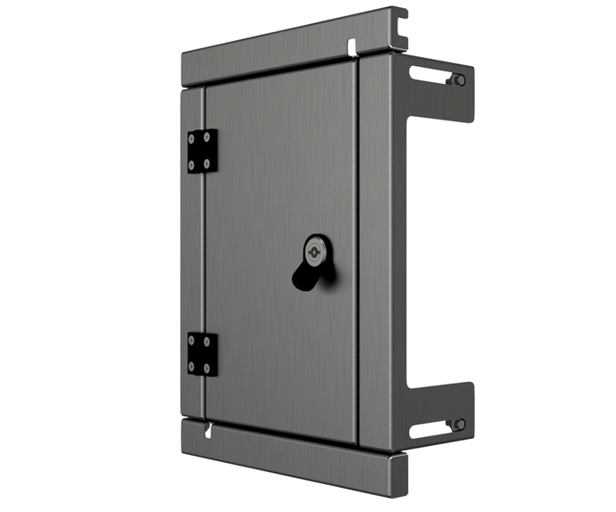 316 1.5mm SS Escutcheon - IP3X, to fit 400Hx300W enclosure (made to order) - POA
