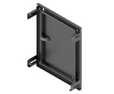 316 1.5mm SS Escutcheon - IP3X, to fit 500Hx400W enclosure (made to order) - POA