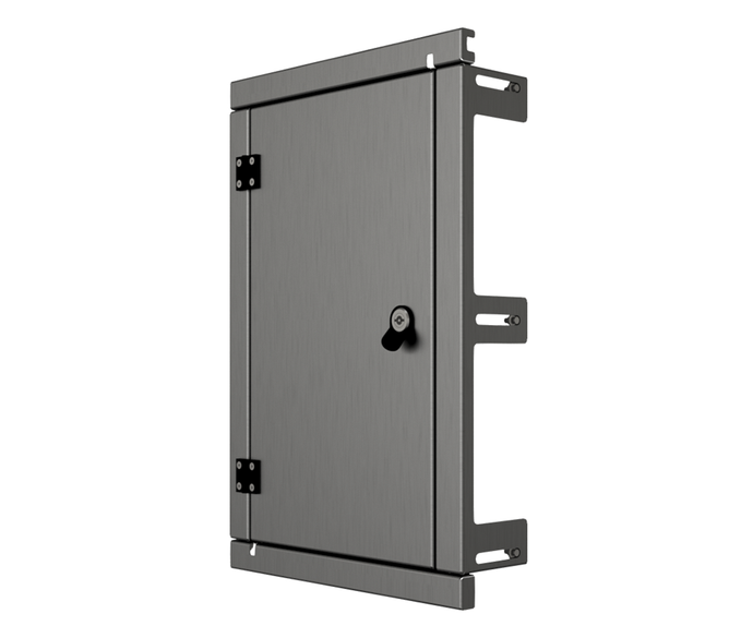 316 1.5mm SS Escutcheon - IP3X, to fit 600Hx400W enclosure (made to order) - POA