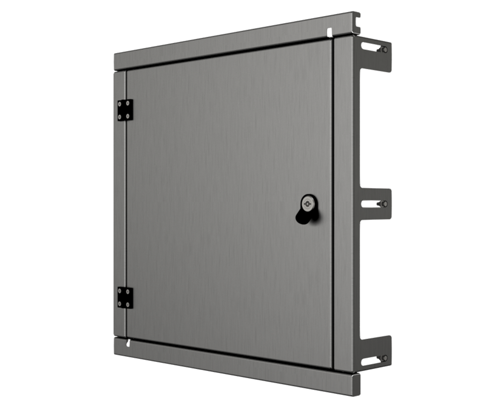 316 1.5mm SS Escutcheon - IP3X, to fit 600Hx600W enclosure (made to order) - POA