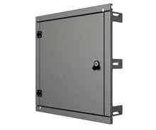 Load image into Gallery viewer, 316 1.5mm SS Escutcheon - IP3X, to fit 600Hx600W enclosure (made to order) - POA
