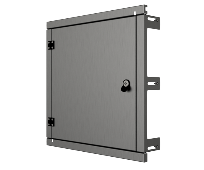 316 1.5mm SS Escutcheon - IP3X, to fit 700Hx700W enclosure (made to order) - POA
