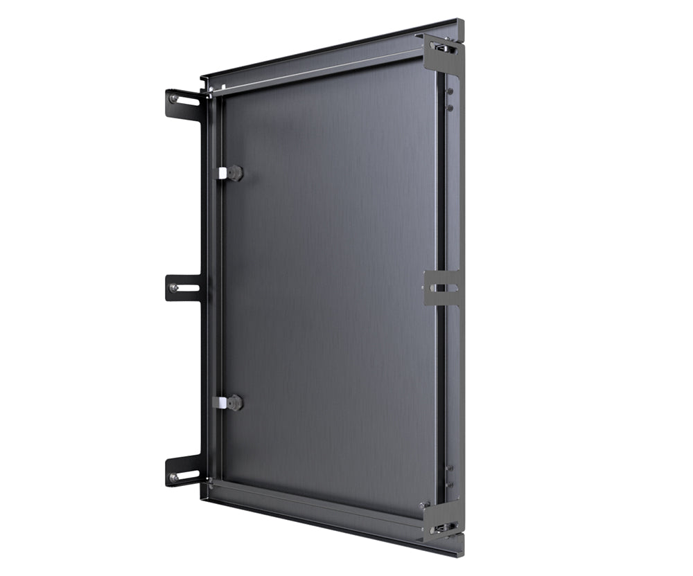 316 1.5mm SS Escutcheon - IP3X, to fit 800Hx600W enclosure (made to order) - POA