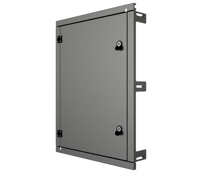 316 1.5mm SS Escutcheon - IP3X, to fit 800Hx600W enclosure (made to order) - POA