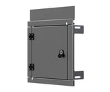 316 1.5mm SS Escutcheon - IP3X, to fit 400Hx400W Sloping Roof Enclosure (made to order) - POA