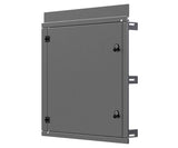 316 1.5mm SS Escutcheon - IP3X, to fit 800Hx800W Sloping Roof Enclosure (made to order) - POA
