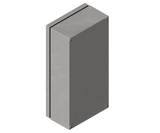 316L Stainless Steel Terminal Box 300Hx200Wx80D - 1.2mm