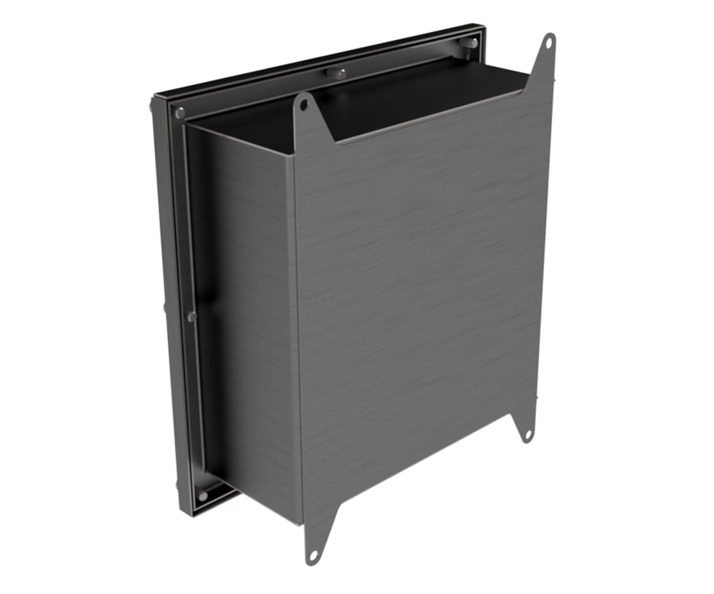 316L Stainless Steel IP67 Enclosure 215Hx215Wx85D (E4 Size) - 1.2mm