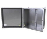316L Stainless Steel IP67 Enclosure 300Hx300Wx150D - 1.2mm