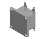 316L Stainless Steel IP67 Enclosure 93Hx93Wx85D (E1 Size) - 1.2mm