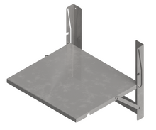 Load image into Gallery viewer, 316 Stainless Steel Door sliding Laptop Tray 415Wx375D - POA
