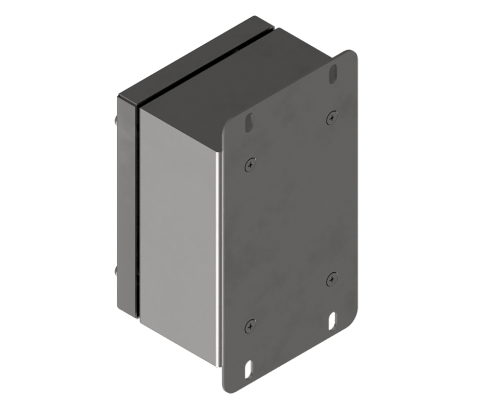 316L Stainless Steel Pushbutton Station 160Hx120Wx90D (2x 22.5mm Hole2)