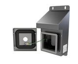 316L SS Sloping Roof Pushbutton Station 120Hx120Wx90D (1 Hole)