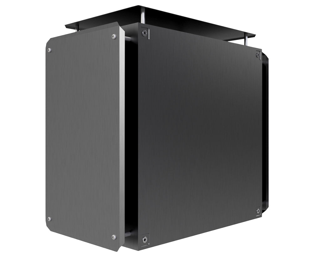 316 Stainless Steel Sunshield kit for 600Hx600Wx300D enclosure - 1.5mm (made to order ) - POA