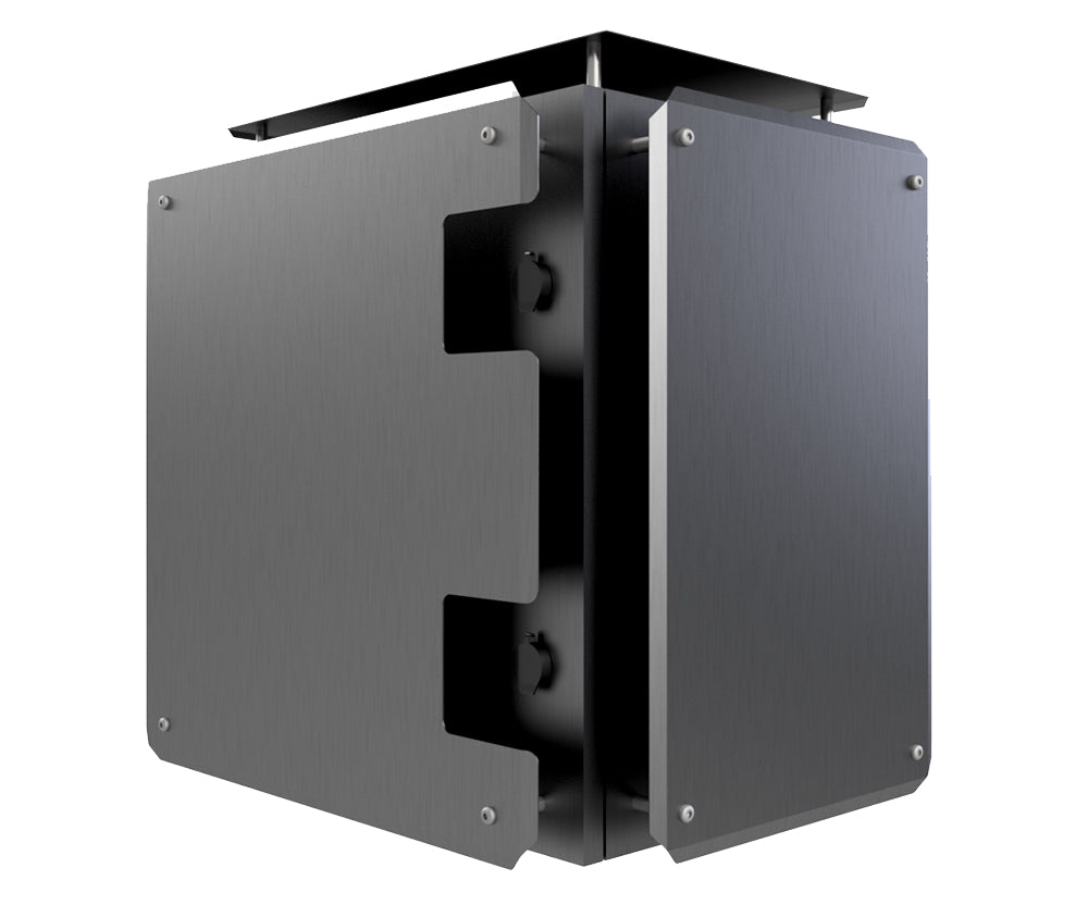 316 Stainless Steel Sunshield kit for 800Hx800Wx300D enclosure - 1.5mm (made to order ) - POA