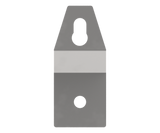 316 Stainless Steel Wall Mounting bracket-1.5mm M8 set of 6 (from 800W boxes)