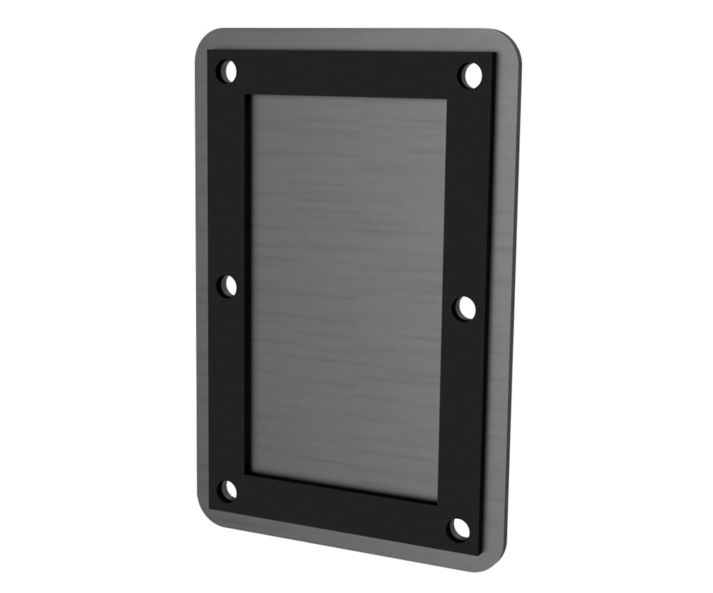 Gland Plate, with seal - 150Wx100D 1.5mm 316 Stainless Steel (made to order) - POA