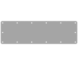 Gland Plate, with seal - 500Wx200D 5mm Aluminium