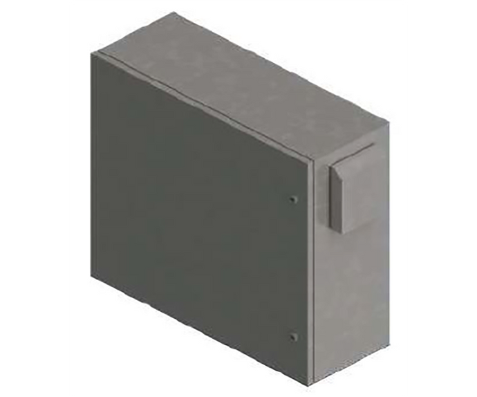 EB06 - 316L Stainless Steel Enclosure 600Hx600Wx400D - 1.5mm