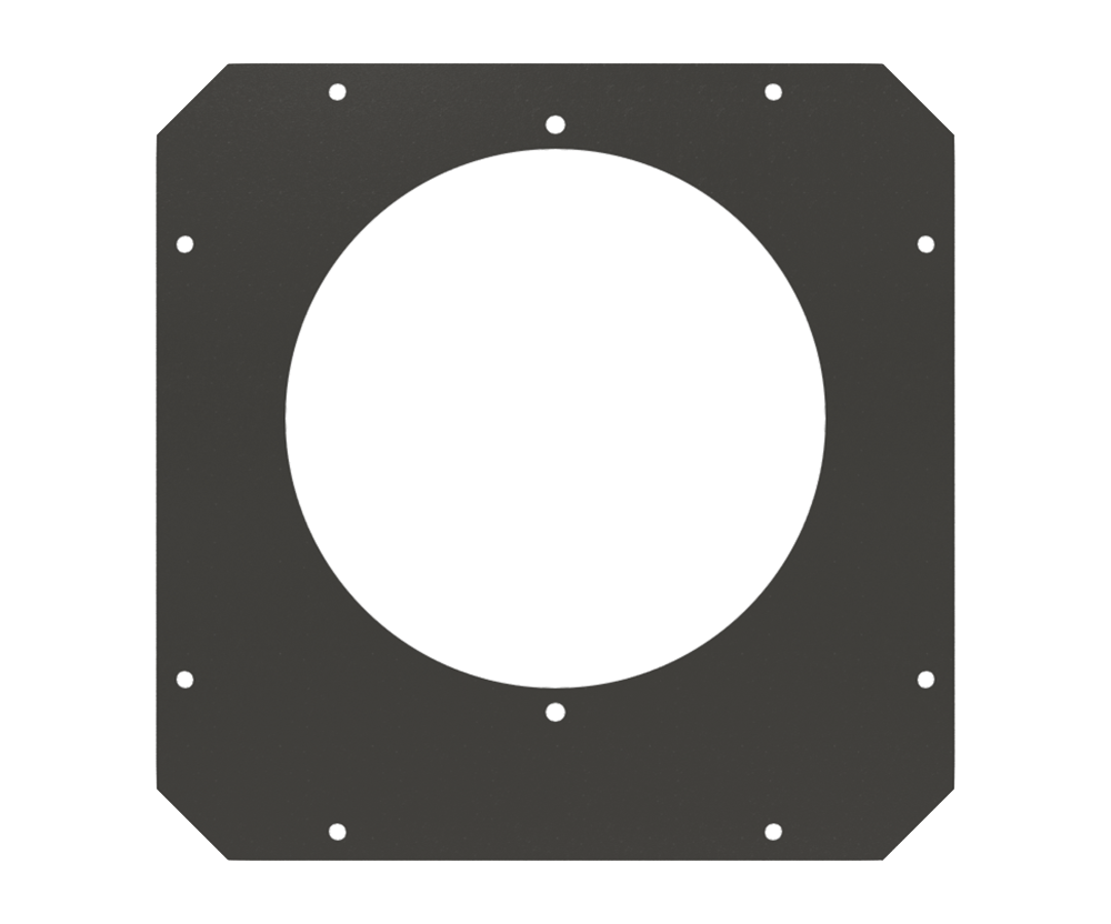 Fan Adaptor Plate to fit FAN-240VAC-171 to Filter-Outlet-254x254