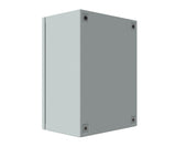RAL7035 Powder Coated, Aluminium Enclosure 400Hx300Wx200D - 2.5mm
