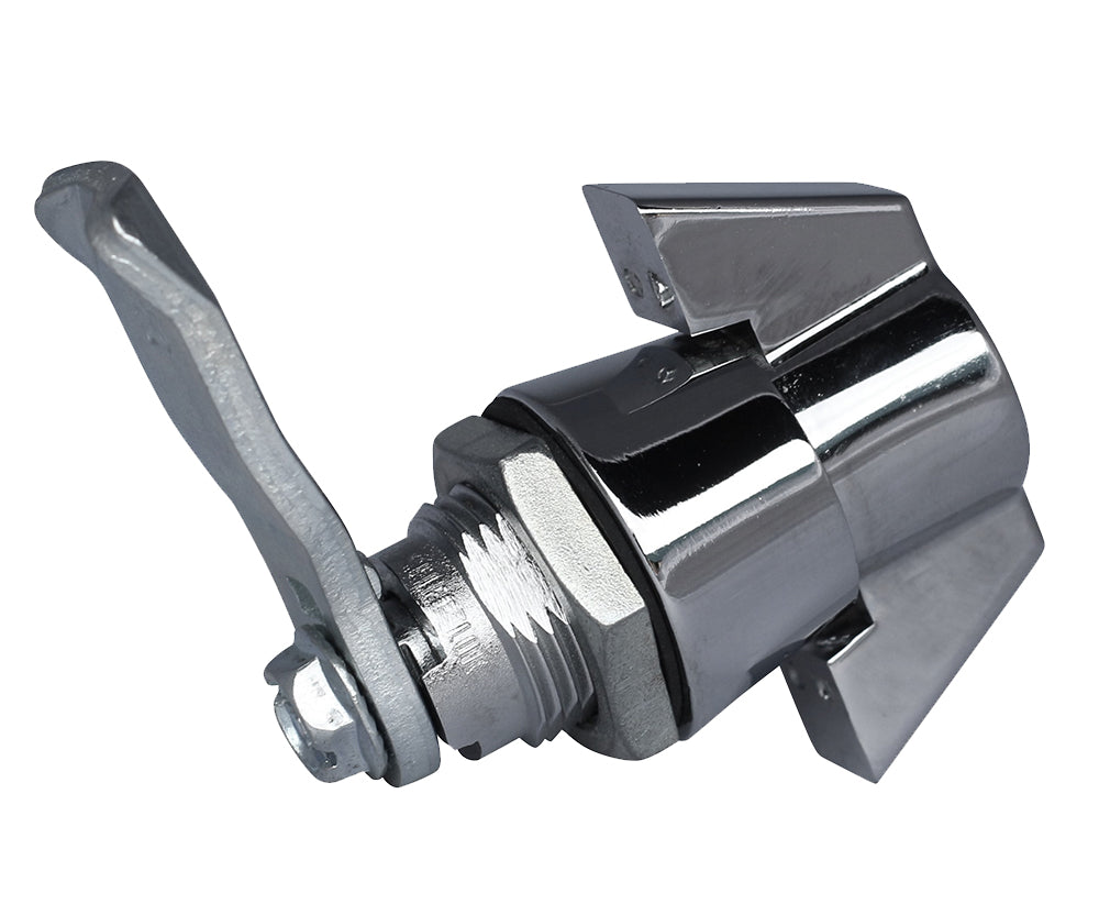 Chrome Key lockable wing handle, with 22mm Cam (92268 key)