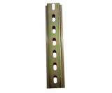 Din Rail, Zinc-plated Steel, 35x7.5mm, Slotted per 2m length