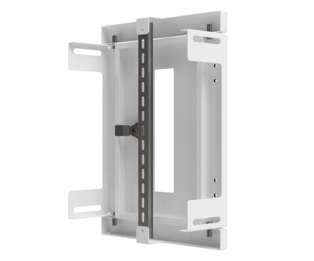 Mild Steel Powder Coated White IP3X Distribution Board Kit -400Hx300W-1V