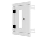 Mild Steel Powder Coated White IP3X Distribution Board Kit -400Hx300W-1V