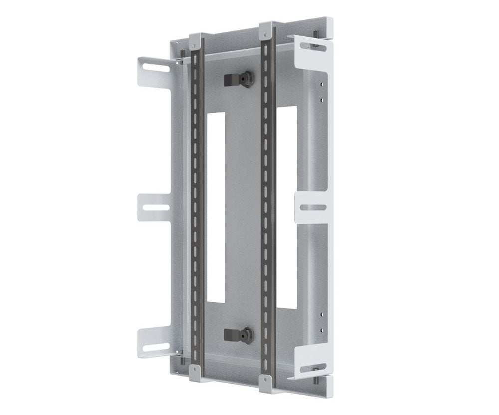 Mild Steel Powder Coated White IP3X Distribution Board Kit -600Hx400W-2V