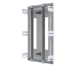 Mild Steel Powder Coated White IP3X Distribution Board Kit -600Hx400W-2V