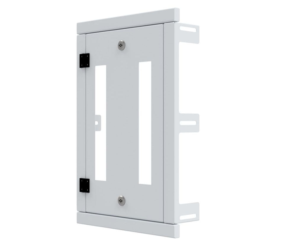Mild Steel Powder Coated White IP3X Distribution Board Kit -600Hx400W-2V