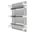 Mild Steel Powder Coated White IP3X Distribution Board Kit -600Hx400W-3H