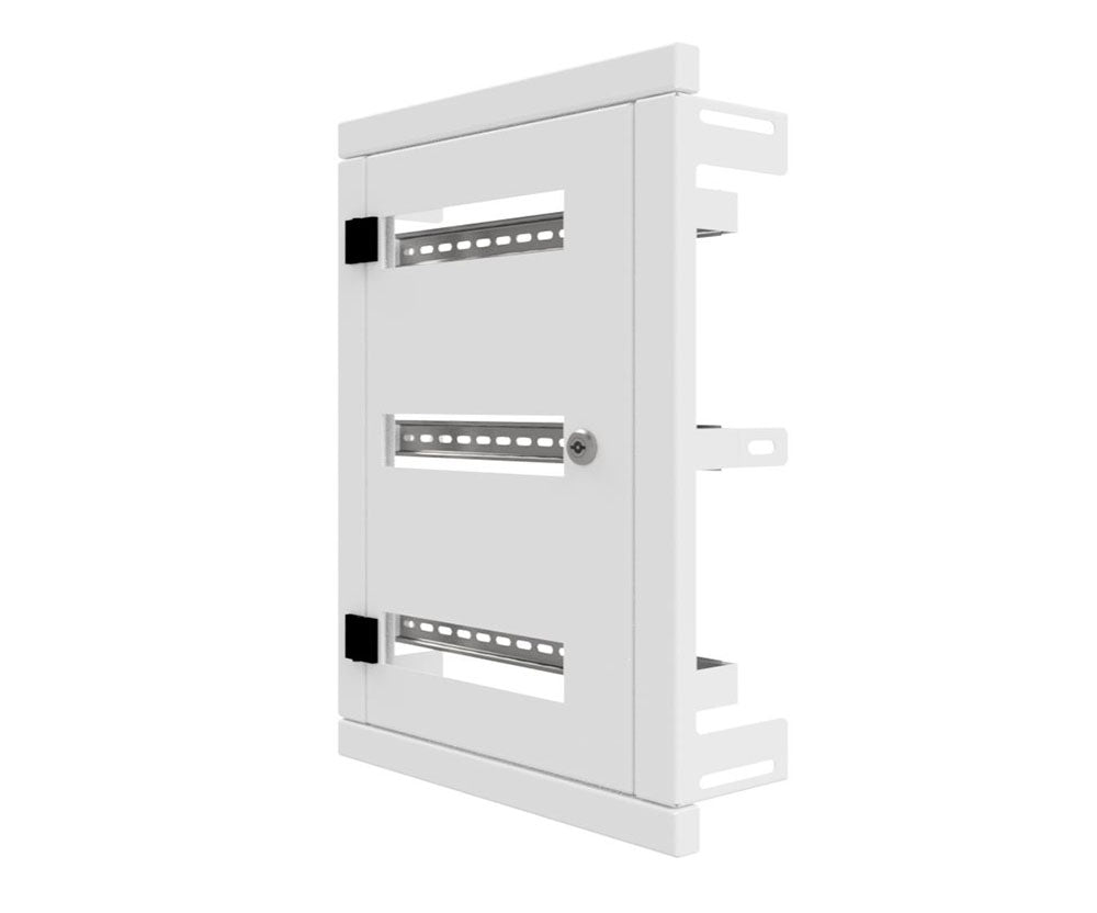 Mild Steel Powder Coated White IP3X Distribution Board Kit -600Hx400W-3H
