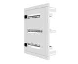 Mild Steel Powder Coated White IP3X Distribution Board Kit -600Hx400W-3H