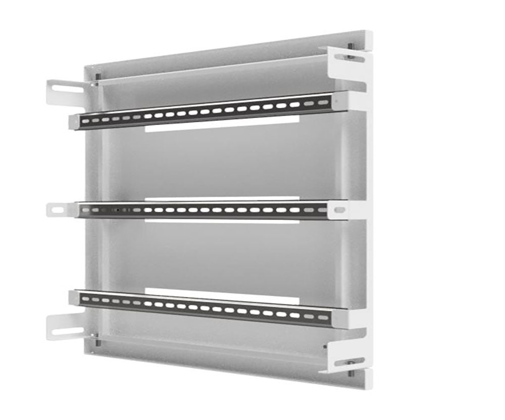 Mild Steel Powder Coated White IP3X Distribution Board Kit -600Hx600W-3H