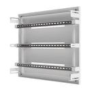 Mild Steel Powder Coated White IP3X Distribution Board Kit -600Hx600W-3H