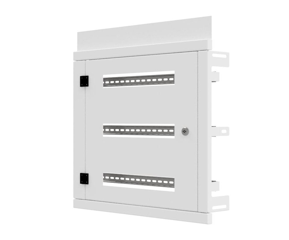 Mild Steel Powder Coated White IP3X Distribution Board Kit -SRE-600Hx600W-3H